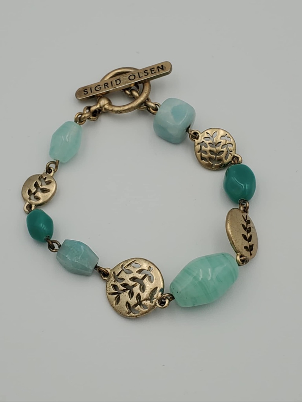 Sigrid Olsen Stone Bead Toggle Clasp Bracelet